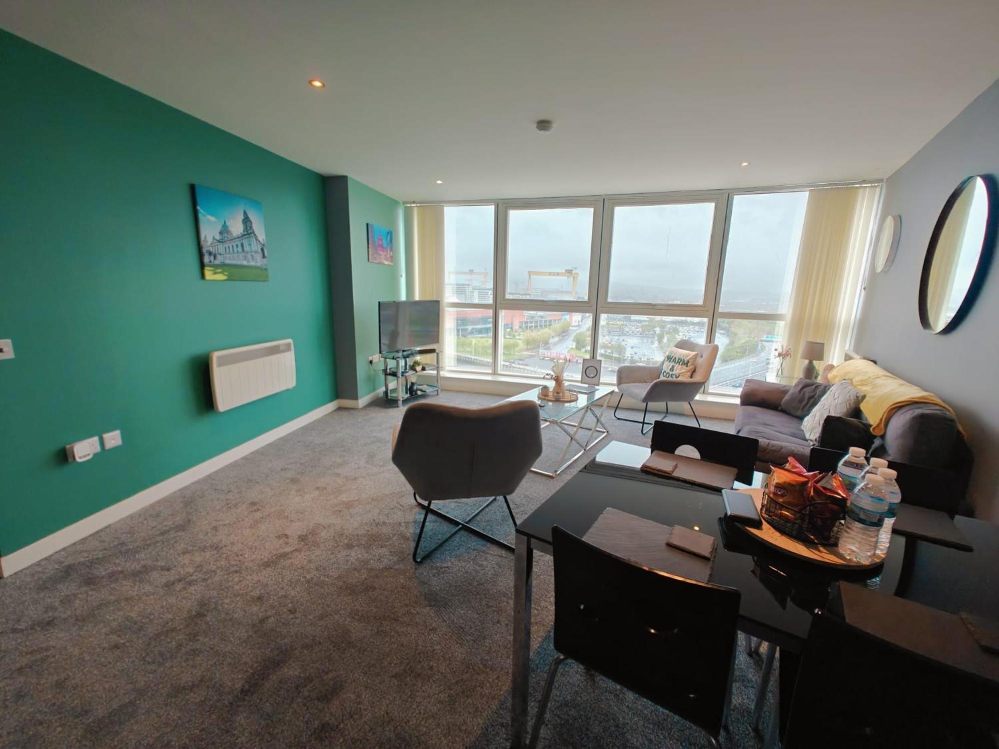 2Br Stunning City Centre Apt Belfast Esterno foto